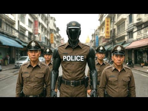 First Humanoid AI Cop "ROBOCOP" Shocked The Internet thumbnail