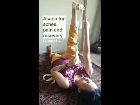 Suptapadangushtasana for aches, pain and recovery thumbnail