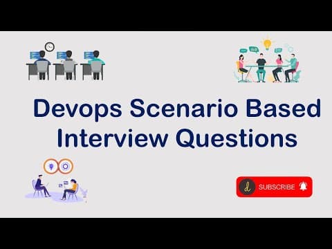 Devops scenario based interview questions and answers | 2 thumbnail