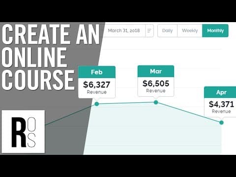HOW TO CREATE AN ONLINE COURSE 📚 (That Pays You $1,000 A Month Or More!) thumbnail