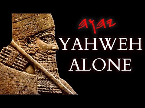 How did Yahweh Become God ?  The Origins of Monotheism thumbnail