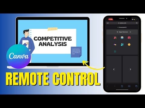 How to Use Your Phone as a Remote for Canva Presentations thumbnail