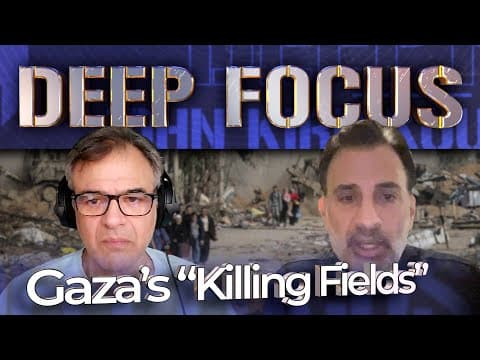 Mounting War Crimes in Gaza's "Killing Fields" with Former UN Official Craig Mokhiber | DEEP FOCUS thumbnail