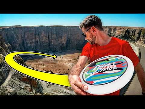 Extreme Frisbee Catching From Huge Quarry! thumbnail