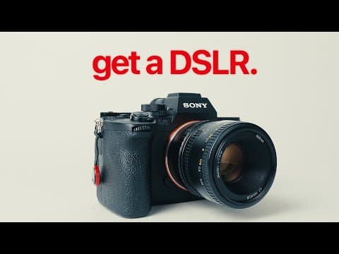 Don't Buy A Mirrorless Camera thumbnail