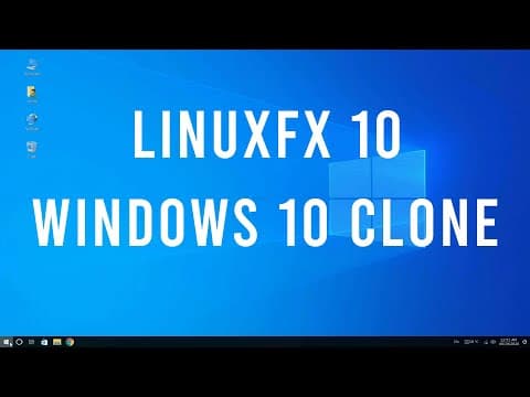 Is LinuxFX 10 the Best Windows 10 Alternative? thumbnail