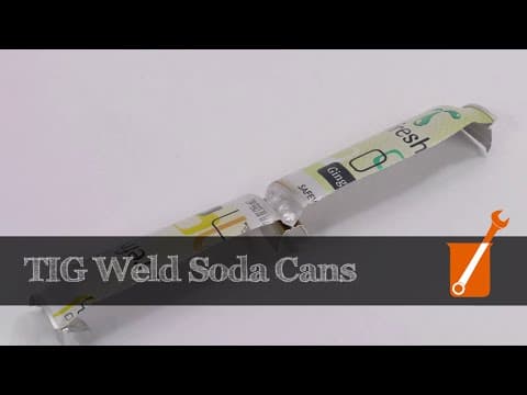 How to TIG Weld Aluminum Cans Successfully thumbnail