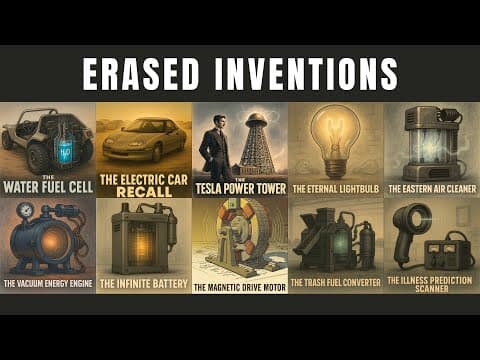 10 Erased Inventions That Could Have Changed the World thumbnail