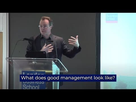 Two tips for developing good management skills | London Business School thumbnail