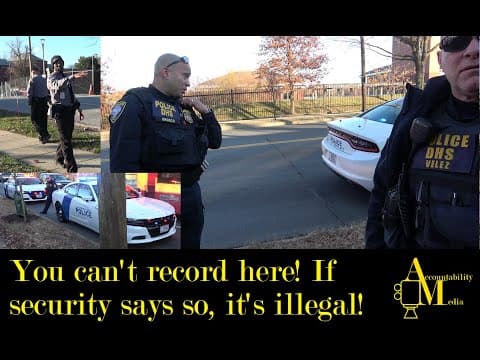New DHS HQ St. Elizabeths Campus- Security Calls FPS for Recording in Public thumbnail