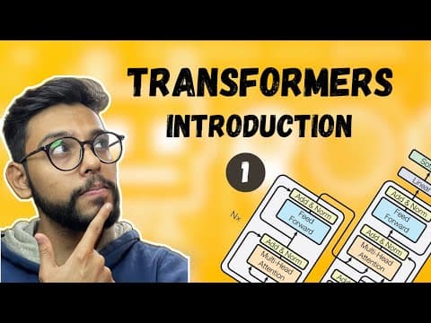 Transformers in Deep Learning | Introduction to Transformers thumbnail