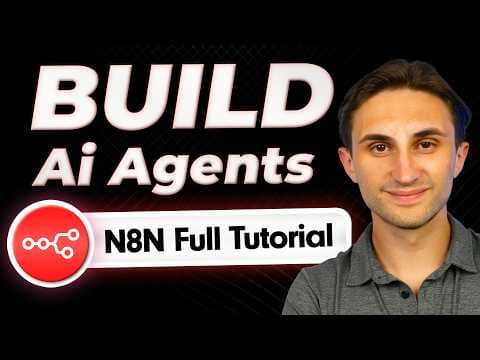 N8N Tutorial: Building N8N Ai Agents (Beginner to Pro) 🤖✨ thumbnail