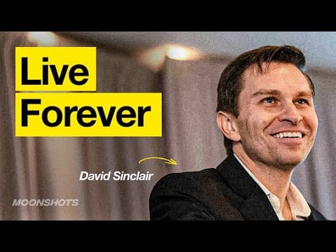 Why Aging is a Disease With David Sinclair | EP #18 Moonshots and Mindsets thumbnail