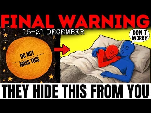 🚨Only 0.01% Will Watch: Dec 15-21 Changes EVERYTHING Spiritually—Lunar Awakening Secrets They Hide! thumbnail