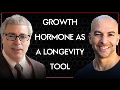 Growth hormone as a longevity tool | Peter Attia & Nir Barzilai thumbnail