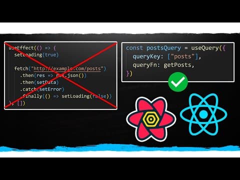 React Query Makes Writing React Code 200% Better thumbnail