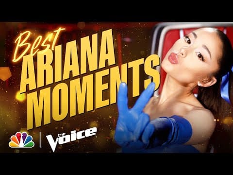 Ariana Being Ariana | NBC's The Voice 2021 thumbnail