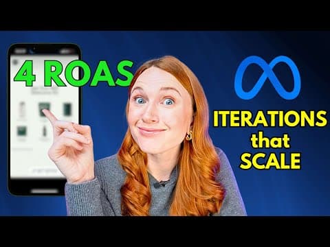 How to scale Meta ads with 10 proven creative iterations thumbnail