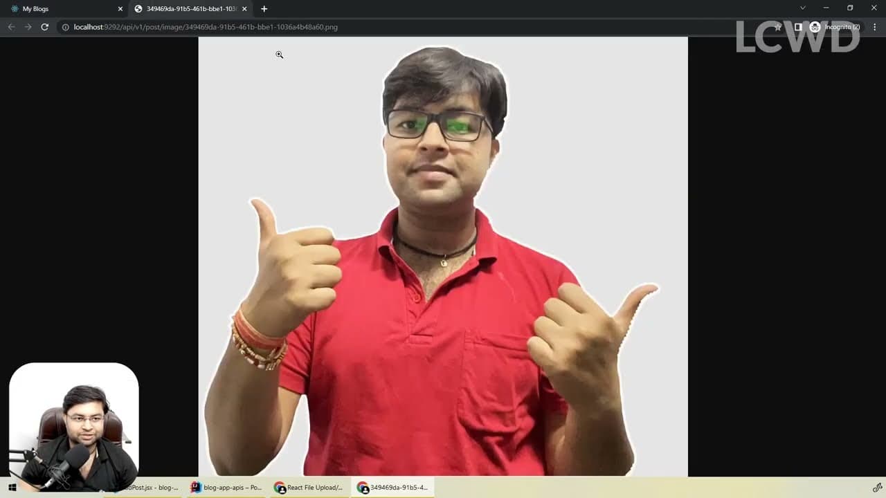 YouTube video player