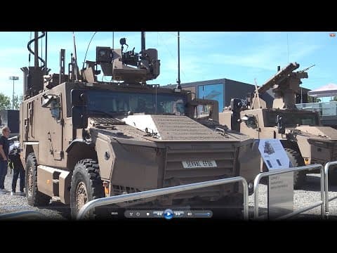 Discover new military power French army Nexter combat vehicles Serval Griffon Jaguar Leclerc XLR thumbnail
