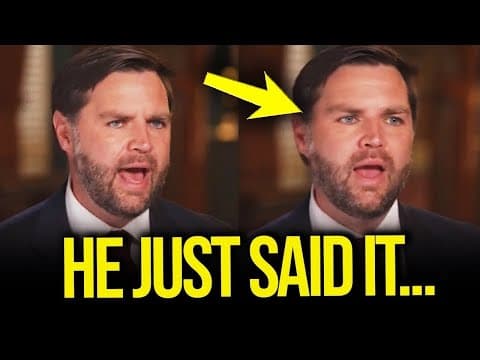 JD Vance Accidentally Slips on Trump Health thumbnail