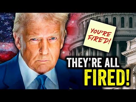 You Won’t BELIEVE How Many Federal Workers Trump Just FIRED!!! thumbnail