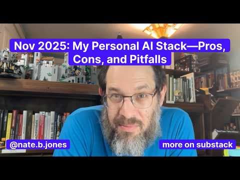 Nov 2025: My Personal AI Stack—Pros, Cons, and Pitfalls thumbnail