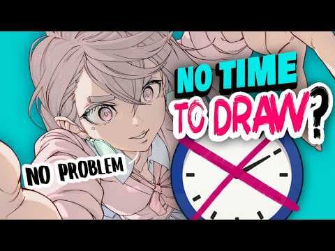 How to IMPROVE when you're too busy 💀 | YTartschool thumbnail