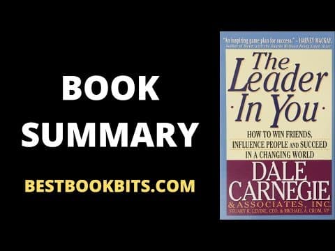 The Leader In You | Dale Carnegie | Book Summary thumbnail