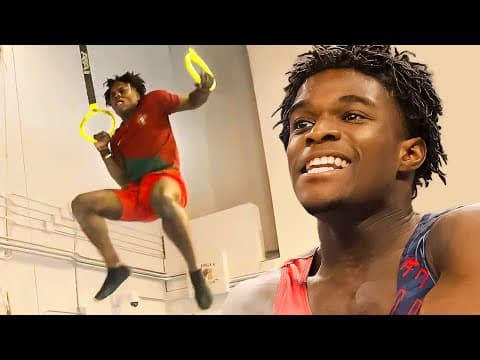 iShowSpeed Becomes An Olympic Gymnast ft FrederickFlips thumbnail