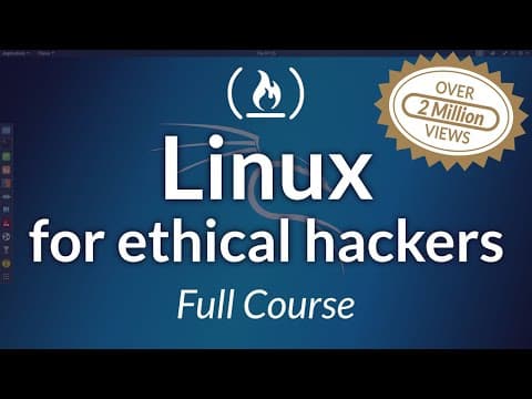 Linux for Ethical Hackers (Kali Linux Tutorial) thumbnail