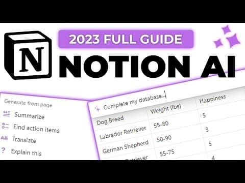 How Can Notion AI Help with Content Creation? thumbnail