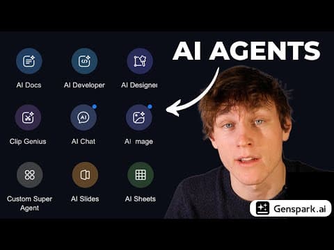 How to Run a One-Person Business With AI | Genspark thumbnail