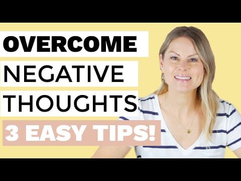 HOW TO OVERCOME NEGATIVE SELF TALK | that block you from reaching your health and weight loss goals thumbnail