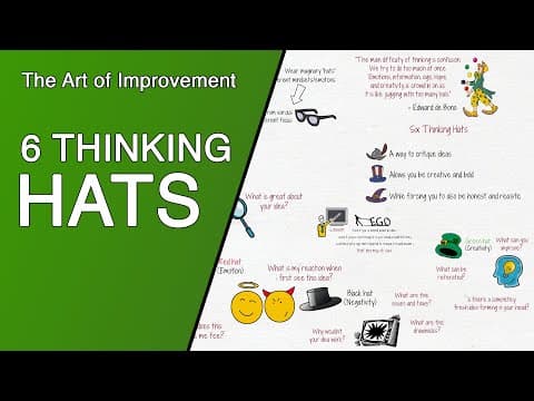 How to Enhance Ideas Using the Six Thinking Hats Method thumbnail