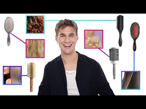 You're Using The Wrong Brush For Your Hair Type thumbnail