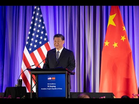 【中文】习近平在旧金山晚宴上就中美关系发表讲话 thumbnail