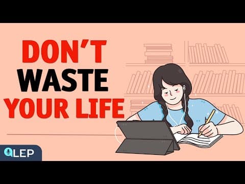 Slow English Podcast | Stop Wasting Your Life! | English Podcast for English Speaking Practice thumbnail