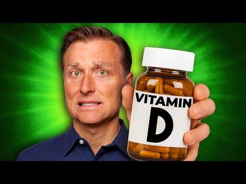 #1 Vitamin D DANGER You Absolutely Must Know! thumbnail