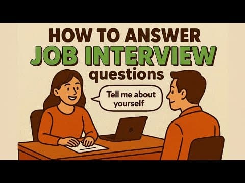 Learn English for Job Interviews | Common Questions & Answers Practice | English Podcast thumbnail