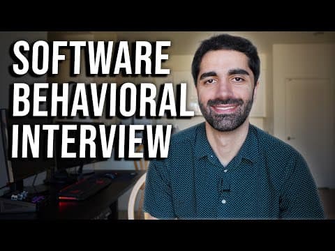 Cracking the Behavioral Interview for Software Developers thumbnail