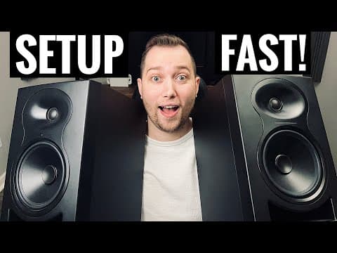 How To Setup Your Studio Monitors thumbnail
