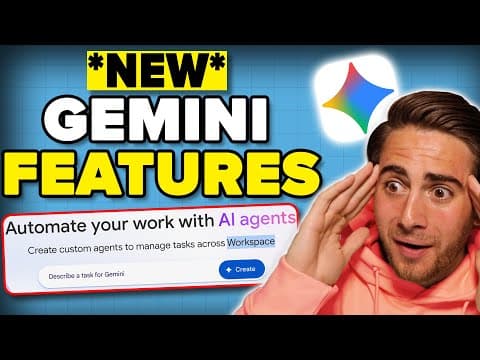 Google Gemini’s New AI Agent Upgrade is INSANE! (Automate Tasks Across Google) thumbnail