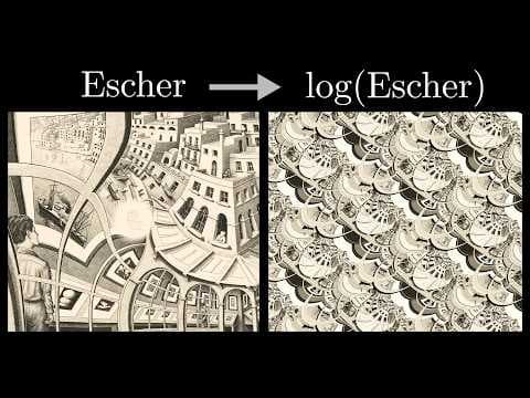 How (and why) to take a logarithm of an image thumbnail