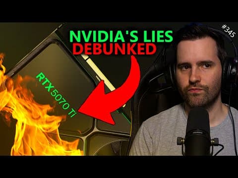 Nvidia RTX 50 Supply Lies, AMD RDNA 5 Strategy, Intel B770 | Hardware Unboxed | Broken Silicon 345 thumbnail