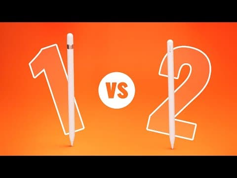 WHY PAY MORE? Apple Pencil 1 vs 2 thumbnail