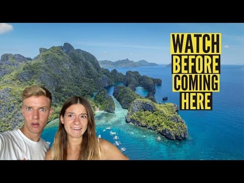15 THINGS I wish I knew BEFORE visiting THE PHILIPPINES - Budget, Route, Safety! thumbnail