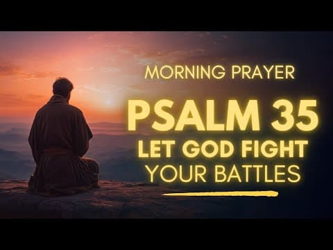 PSALM 35 PRAYER | Let God Fight Your Battles thumbnail