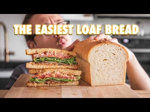 How To Make Supermarket Bread (Sandwich Loaf Bread) thumbnail