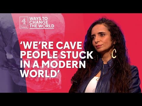 ‘Humans are not evolved for modern life’ - evolutionary biologist Ella Al-Shamahi thumbnail